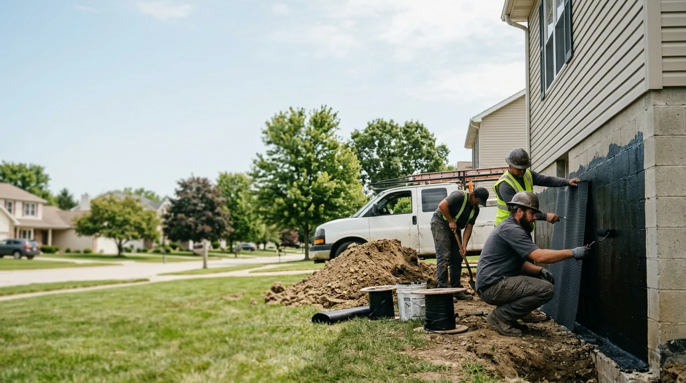Basement Waterproofing in Peoria, IL near me